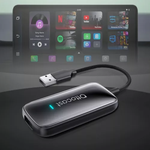 OTTOCAST Play2Video CA515-T vezeték nélküli autós adapter fekete-5903396422010 3 kép