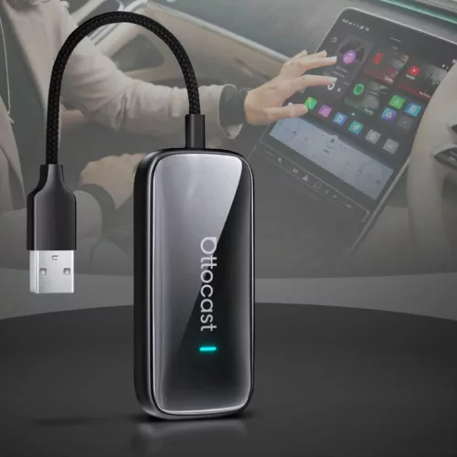 OTTOCAST Play2Video CA515-T vezeték nélküli autós adapter fekete-5903396422010 4 kép