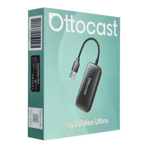 OTTOCAST Play2Video CA515-T vezeték nélküli autós adapter fekete-5903396422010 10 kép