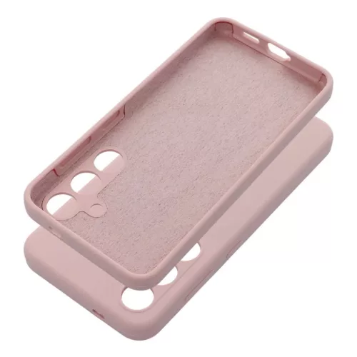 Samsung Galaxy A37 tok szilikon tok 2mm homok rózsaszín-5903396443534 2 kép