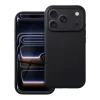  iPhone 16 Pro Max Fekete Forcell F-Protect Rubber Premium tok kompatibilis MagSafe-fel