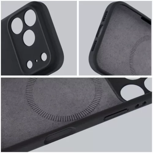  iPhone 16 Pro Max Fekete Forcell F-Protect Rubber Premium tok kompati-5903396420061 3 kép