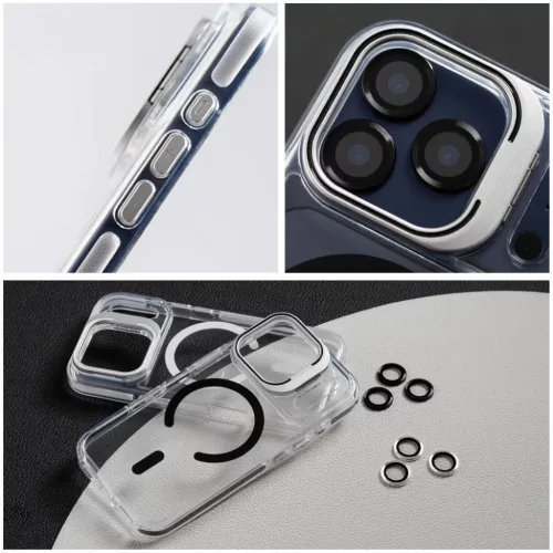 iPhone 15 LENS MAG COVER fehér tok-5903396427787 8 kép