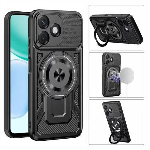 Honor X5c Plus Techsuit - RuggedCam - Fekete tok-5949419355408 2 kép