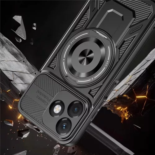 Honor X5c Plus Techsuit - RuggedCam - Fekete tok-5949419355408 6 kép