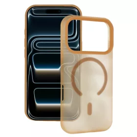 Tel Protect Mist Matte MagSafe iPhone 15 tok kávébarna-5900217486992 1 kép