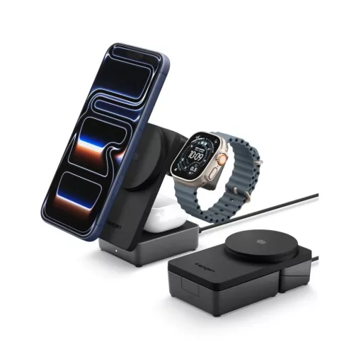 Spigen Essential EF323MQ 3in1 Mágneses MagSafe Vezeték nélküli tö-8800283315301 6 kép