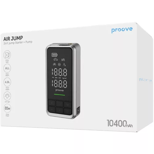 Proove - Autós Indító (JSAP10400203) - 2 az 1-ben Air Jump + Pump, -6901116510244 6 kép