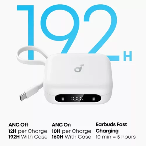 Anker Soundcore P41i, Fehér A3937G21-194644276874 3 kép
