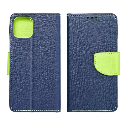 Samsung Galaxy A37 tok FANCY Book tok sötétkék / citromzöld-5903396437472 3 kép