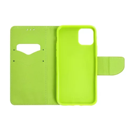 Samsung Galaxy A37 tok FANCY Book tok sötétkék / citromzöld-5903396437472 4 kép