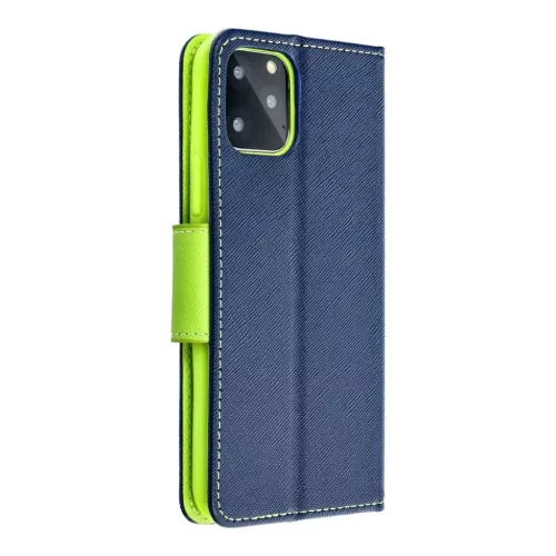 Samsung Galaxy A37 tok FANCY Book tok sötétkék / citromzöld-5903396437472 5 kép