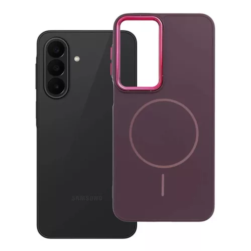 Samsung Galaxy A27 tok FRAME MAG COVER tok Magsafe kompatibilis lila-5903396451768 4 kép