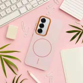 Samsung Galaxy A27 tok FRAME MAG COVER MagSafe kompatibilis, púderró-5903396451751 1 kép