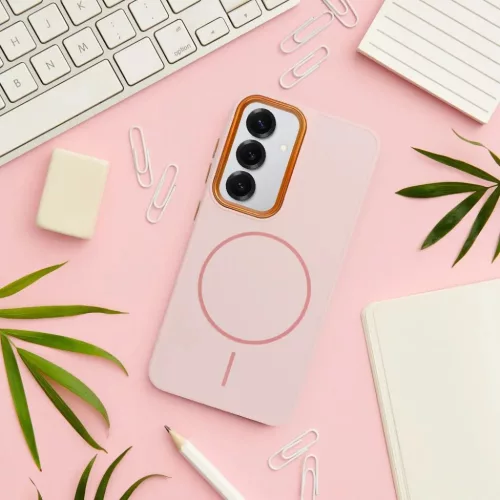 Samsung Galaxy A27 tok FRAME MAG COVER MagSafe kompatibilis, púderró-5903396451751 1 kép