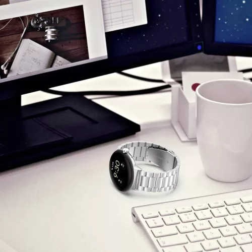 Techsuit - Óraszíj (W010) - Google Pixel Watch 4 45mm - Fekete-5949419354494 5 kép