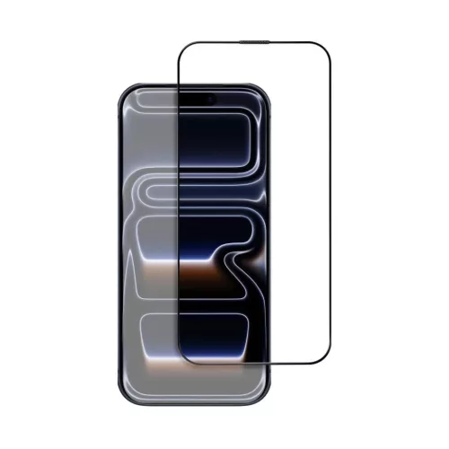 iPhone 14 Pro Max Blue Star 5D AR fekete üvegfólia-5903396428999 5 kép