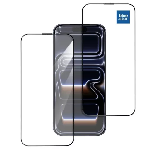 iPhone 14 Pro Max Blue Star 5D AR fekete üvegfólia-5903396428999 8 kép