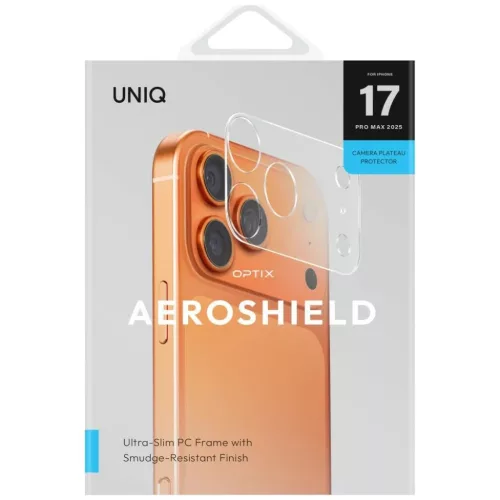 iPhone 17 Pro Max UNIQ Optix Aeroshield Kamera Modulvédő átlátszó-8886463697344 7 kép