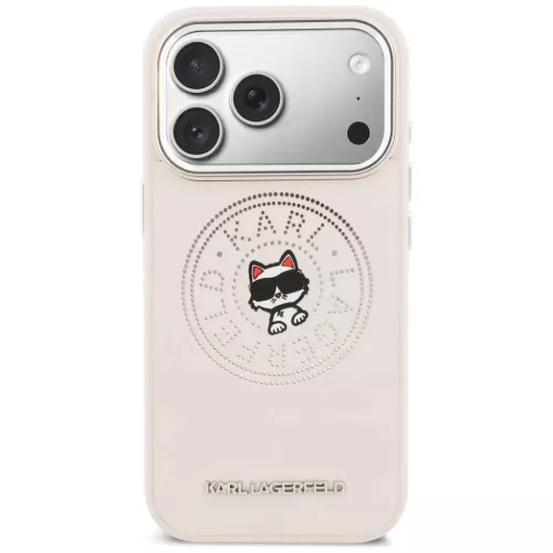 iPhone 17 Pro Max Karl Lagerfeld Pont & Choupette Sketch MagSafe tok r-3666339604141 3 kép