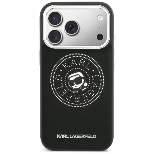 iPhone 17 Pro Max tok Karl Lagerfeld Point & Karl Sketch MagSafe feket-3666339604462 3 kép