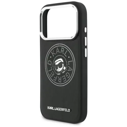 iPhone 17 Pro Max tok Karl Lagerfeld Point & Karl Sketch MagSafe feket-3666339604462 6 kép