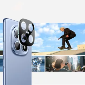Xiaomi Redmi Note 15 5G / Poco M8 5G Fekete üvegfólia Techsuit Full -5949419357389 2 kép