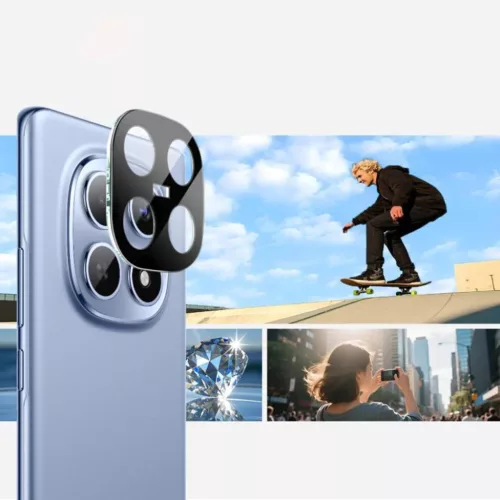 Xiaomi Redmi Note 15 5G / Poco M8 5G Fekete üvegfólia Techsuit Full -5949419357389 2 kép