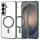 Samsung Galaxy S26 Mélyzöld Techsuit - Luxury Crystal MagSafe tok
