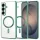 Samsung Galaxy S26 Light Green Techsuit - Luxury Crystal MagSafe tok-5949419345546 1 kép