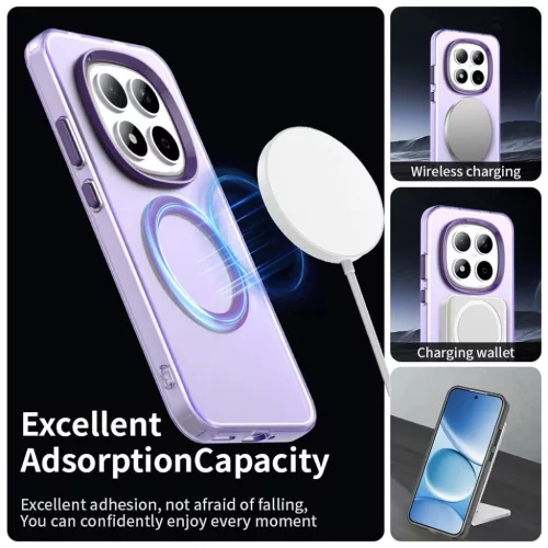 Xiaomi Redmi Note 15 Pro 5G Lila Techsuit CandyCase MagSafe tok-5949419358096 4 kép