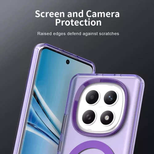 Xiaomi Redmi Note 15 5G / Poco M8 5G Lila Techsuit CandyCase MagSafe t-5949419357426 3 kép