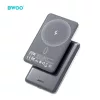BWOO Ultra Slim Power Bank 5000mAh mágneses töltéssel P79 Szürke-6933654817486 2 kép