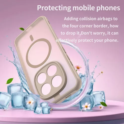  Xiaomi Redmi Note 15 Pro 5G Arany Techsuit HaloFrost II MagSafe tok-5949419358164 3 kép