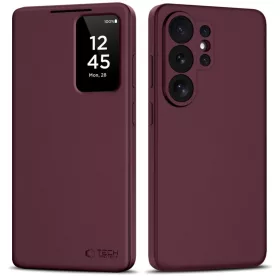 Samsung Galaxy S26 Ultra Tech-protect Smart Wallet tok Bordó-5906302390502 1 kép