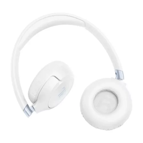 JBL Tune 680NC Vezeték nélküli Bluetooth On-Ear Fejhallgató Fehér-1200130030451 3 kép
