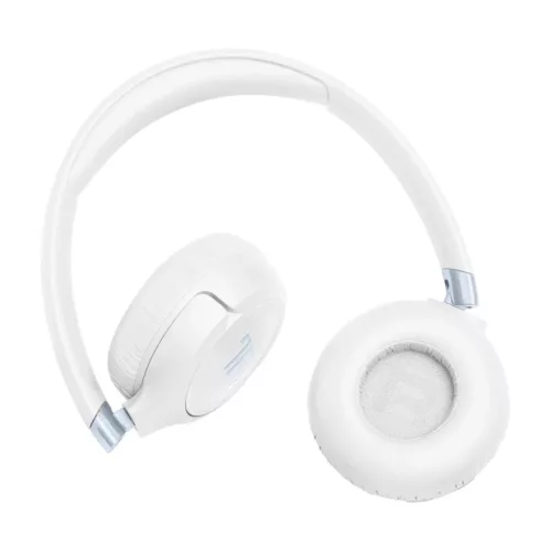 JBL Tune 680NC Vezeték nélküli Bluetooth On-Ear Fejhallgató Fehér-1200130030451 5 kép