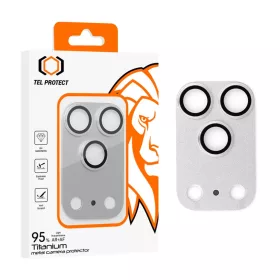  iPhone 17 Pro Max ezüst Teljes fém kameravédő üvegfólia (kamera-5900217497387 1 kép