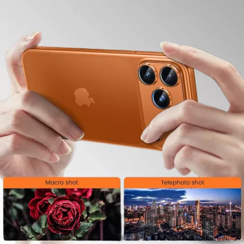  iPhone 17 Pro Max ezüst Teljes fém kameravédő üvegfólia (kamera-5900217497387 7 kép