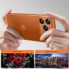 iPhone 17 Pro Max kék Tel Protect 95% AR+AF Teljes Fém Kamera Véd�-5900217497394 7 kép
