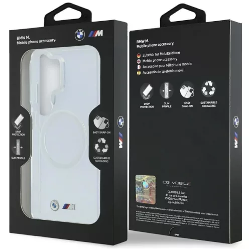  Samsung Galaxy S26 Ultra Átlátszó BMW M IML Fém Logós Mágneses -3666339614270 8 kép