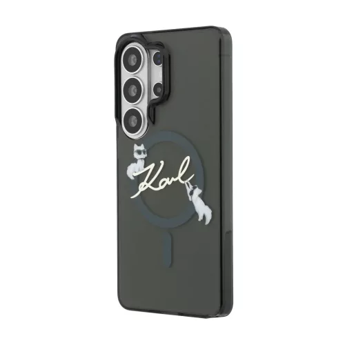  Samsung Galaxy S26 Ultra Fekete Karl Lagerfeld IML Choupette Karl Scr-3666339612634 2 kép