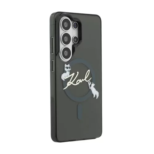  Samsung Galaxy S26 Ultra Fekete Karl Lagerfeld IML Choupette Karl Scr-3666339612634 4 kép