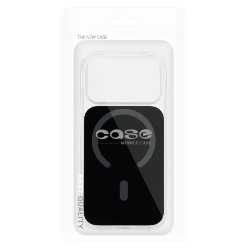 Fényes Magsafe fliptok iPhone 17 Pro Max fekete tok-5900217496557 5 kép