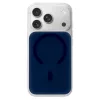 Fényes Magsafe iPhone 17 Pro Max fliptok kék-5900217496564 2 kép
