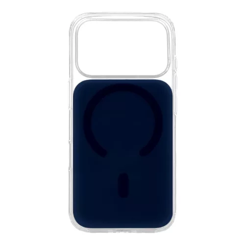 Fényes Magsafe iPhone 17 Pro Max fliptok kék-5900217496564 3 kép