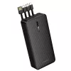 Borofone Power Bank 20000mAh BJ84A Smooth - USB - USB, Type C, Lightni-6941991126178 3 kép