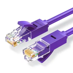 Ugreen Ethernet patchcord kábel RJ45 Cat 6 UTP 1000Mbps 2m lila (NW10-6957303888368 1 kép