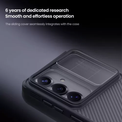 Nillkin CamShield PRO Hard tok Samsung Galaxy S26-hoz Átlátszó Feke-6902048309050 3 kép