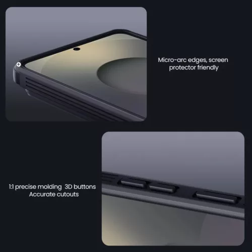Nillkin CamShield PRO Hard tok Samsung Galaxy S26-hoz Átlátszó Feke-6902048309050 7 kép